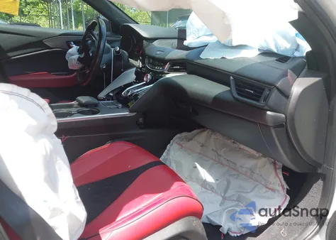 2021 Acura Tlx A-Spec Package из США, поврежденный, VIN 19UUB5F50MA011500